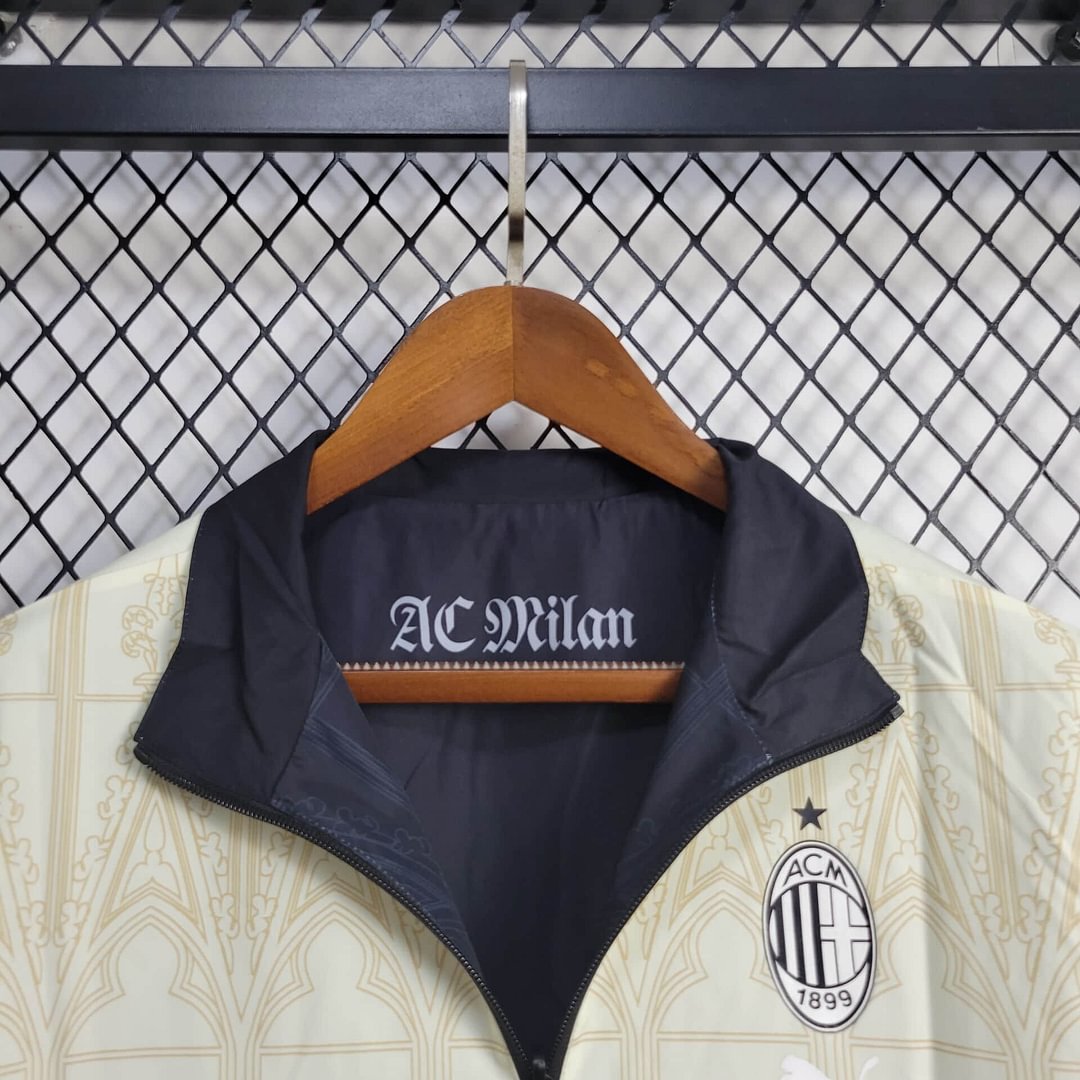 2024/2025 AC Milan Reversible Windbreaker Football Shirt