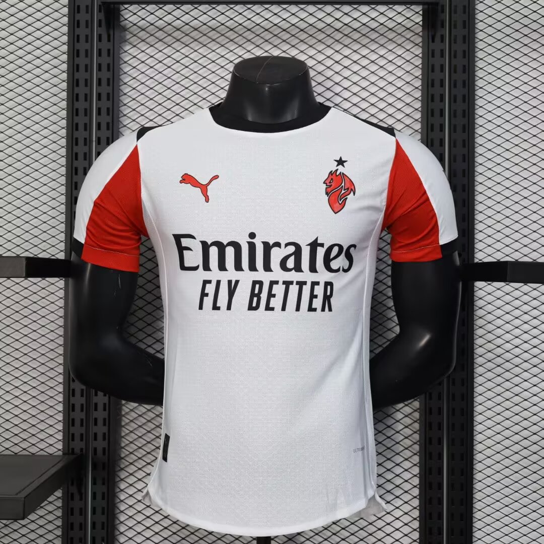 2025/2026 AC Milan Away Football Shirt For Player Version