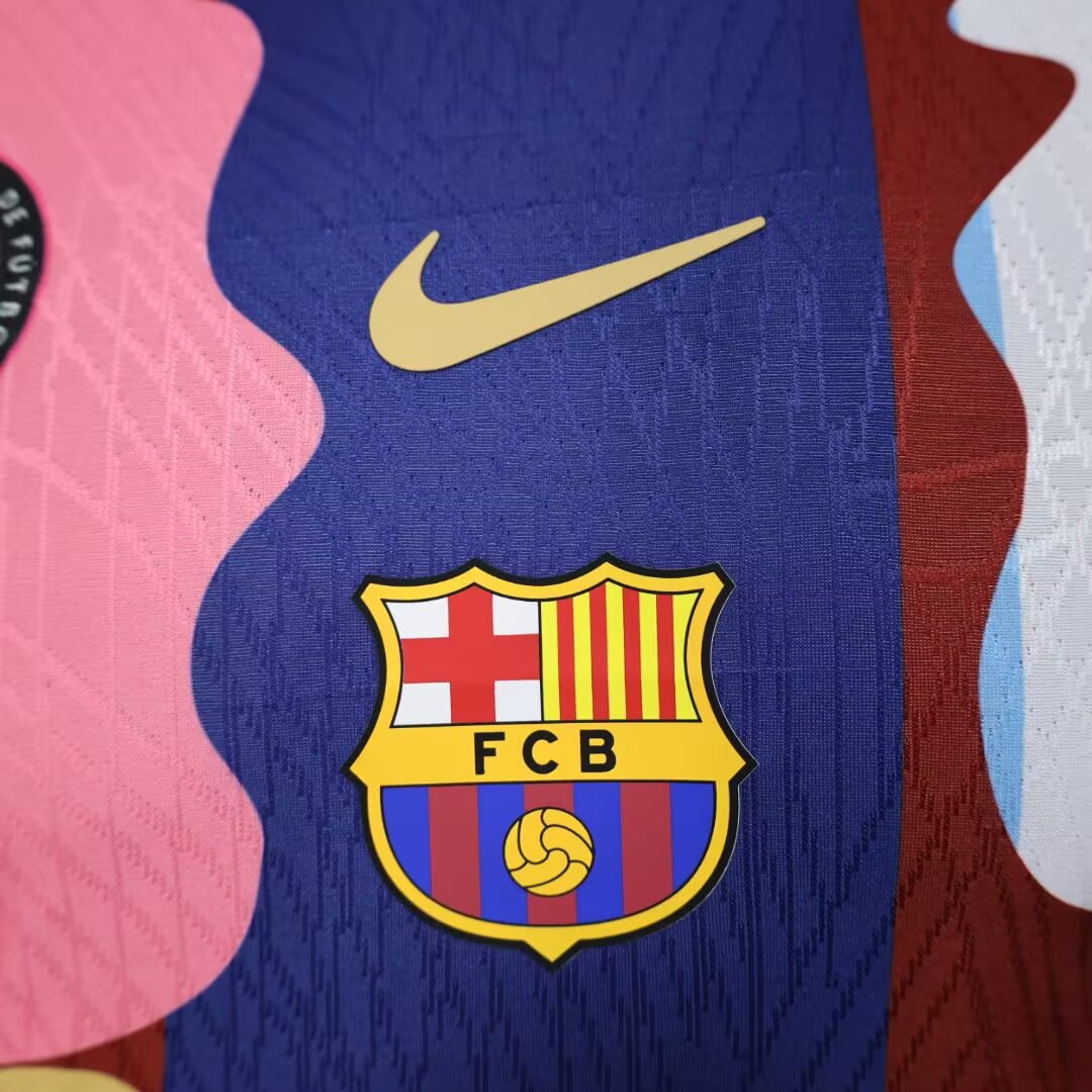 2025/2026 Barcelona Messi Anniversary Jersey( Player Edition )