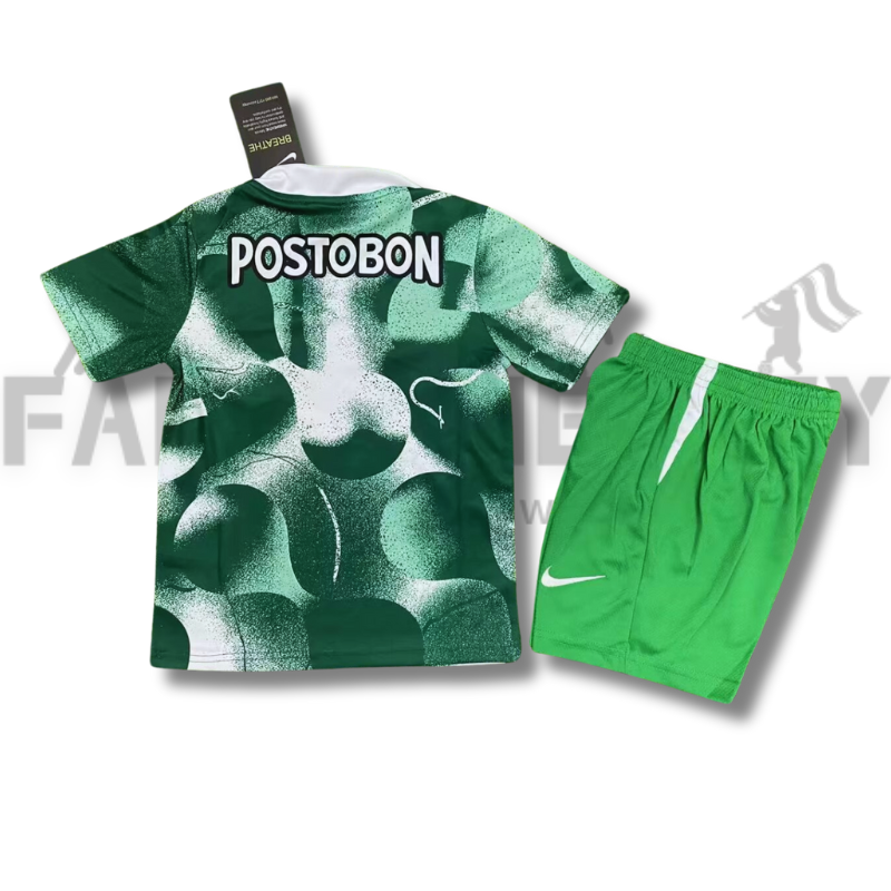 2025/2026 Atlético Nacional Pre match training uniform Jersey(For Kids)