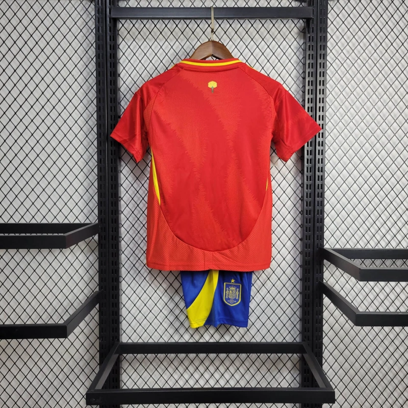 2024/2025 Spain Home Football Shirt Kids