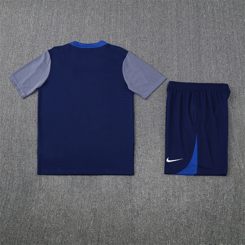 2025/2026 Paris Saint-Germain Royal Blue Training Wear Suit Shirt