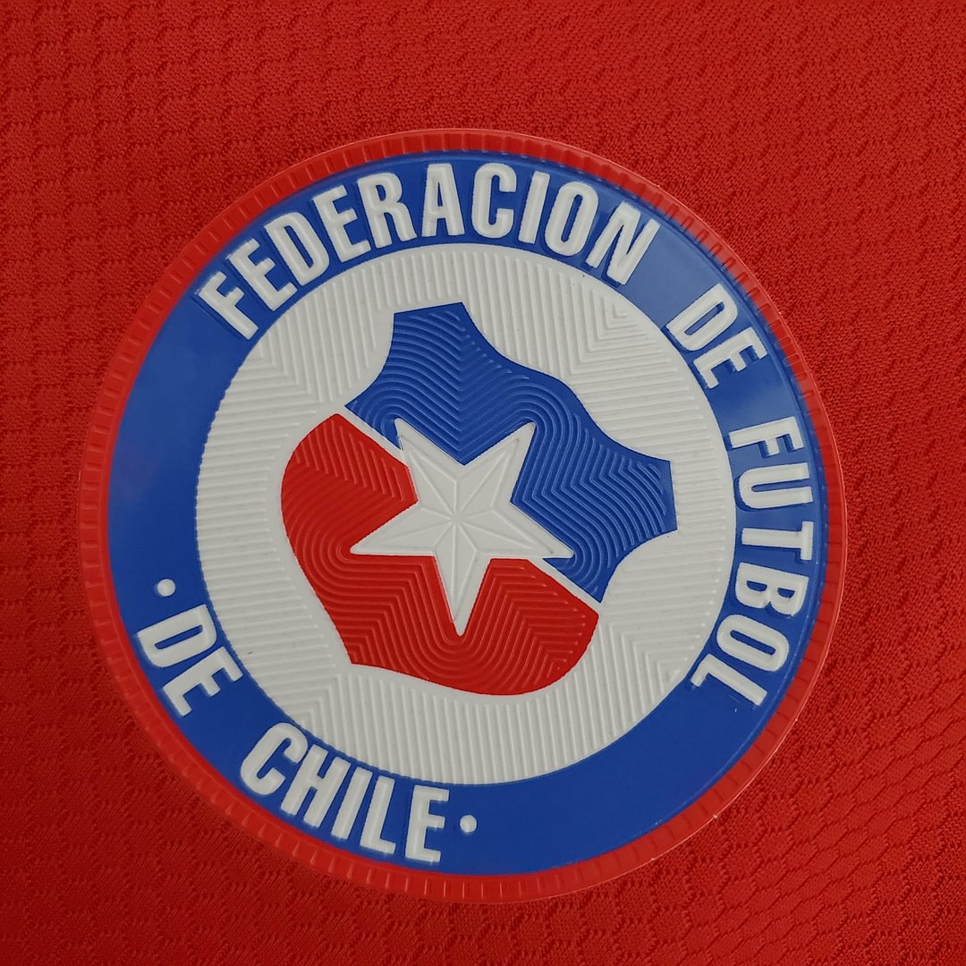 2021 Chile Retro Home Football Shirt ( Fans Edition )