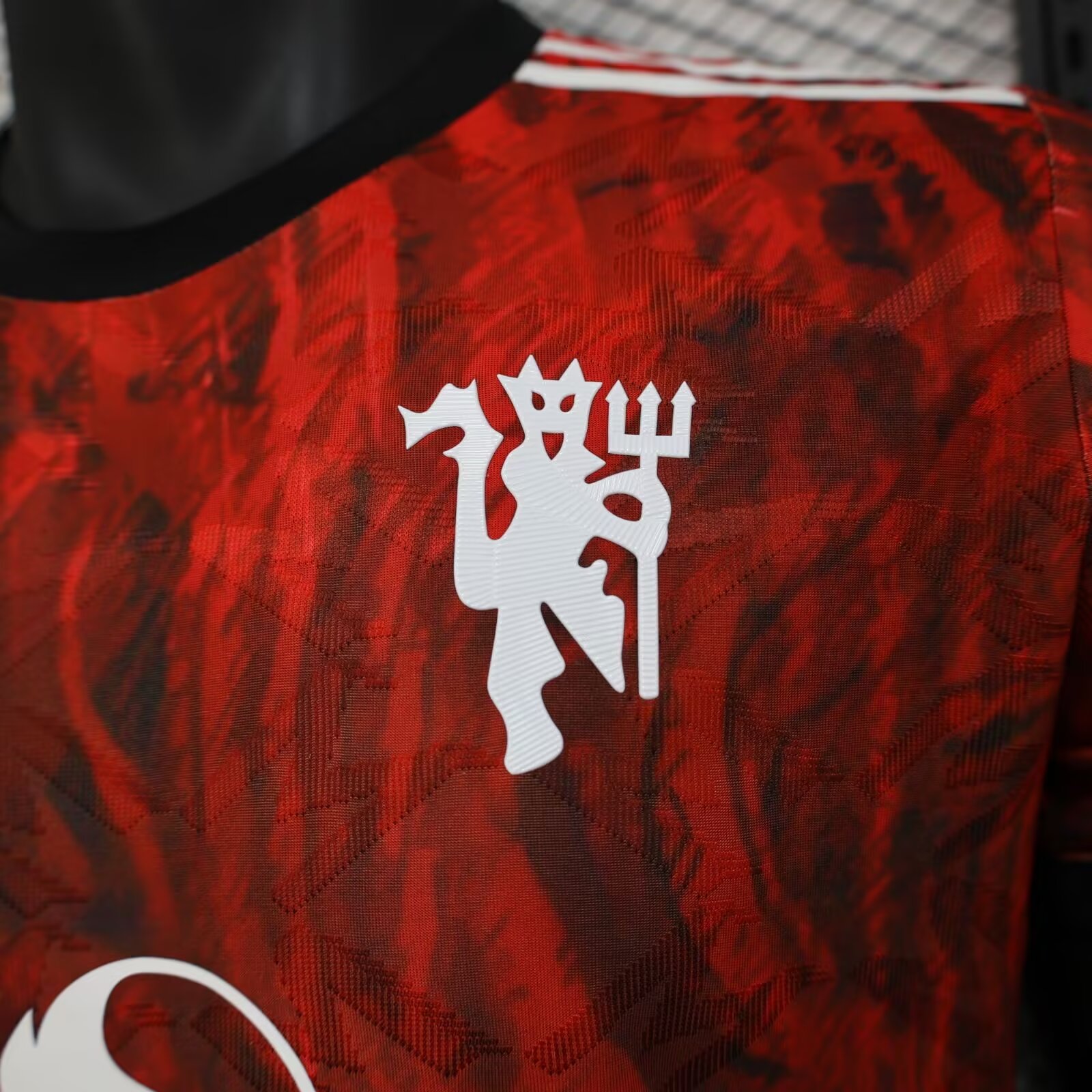 2024/2025Manchester United Black And Red Special Edition Football Jersey For Player Version