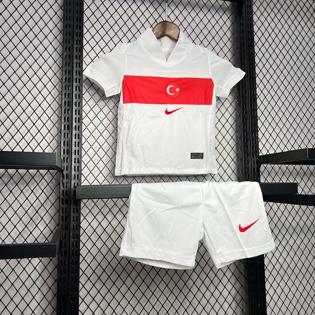 2024 Turkey Home Football Shirt Kids
