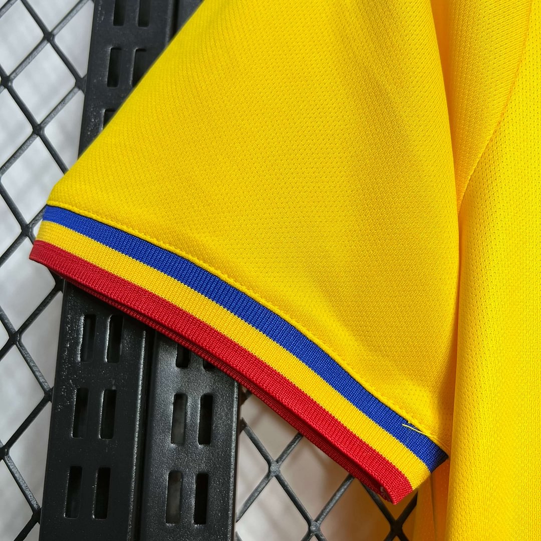 2024 Romania Home Football Shirt( Fans Edition )