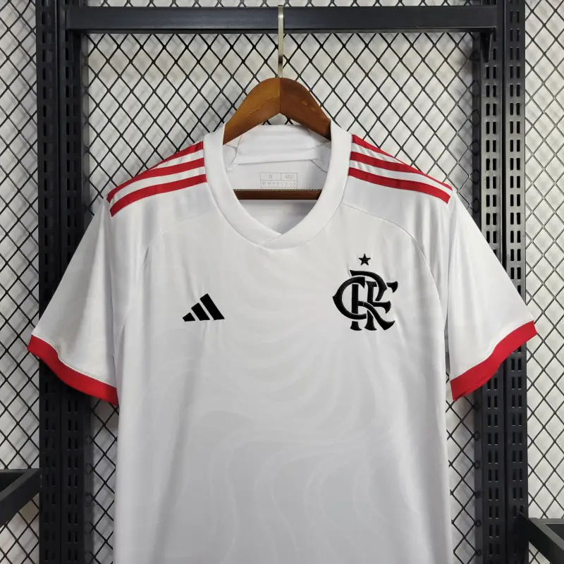 2024/2025 Flamengo White Away Football Shirt(For Fans Version)