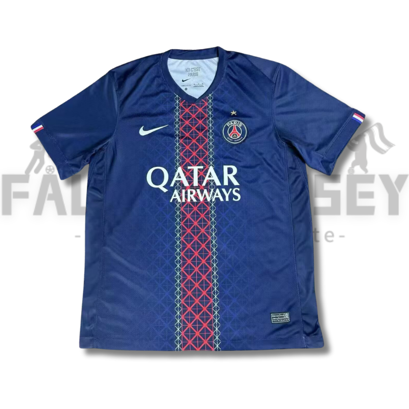 2025/2026 Paris Home Championship Star Version Football Jersey(Fans Version)