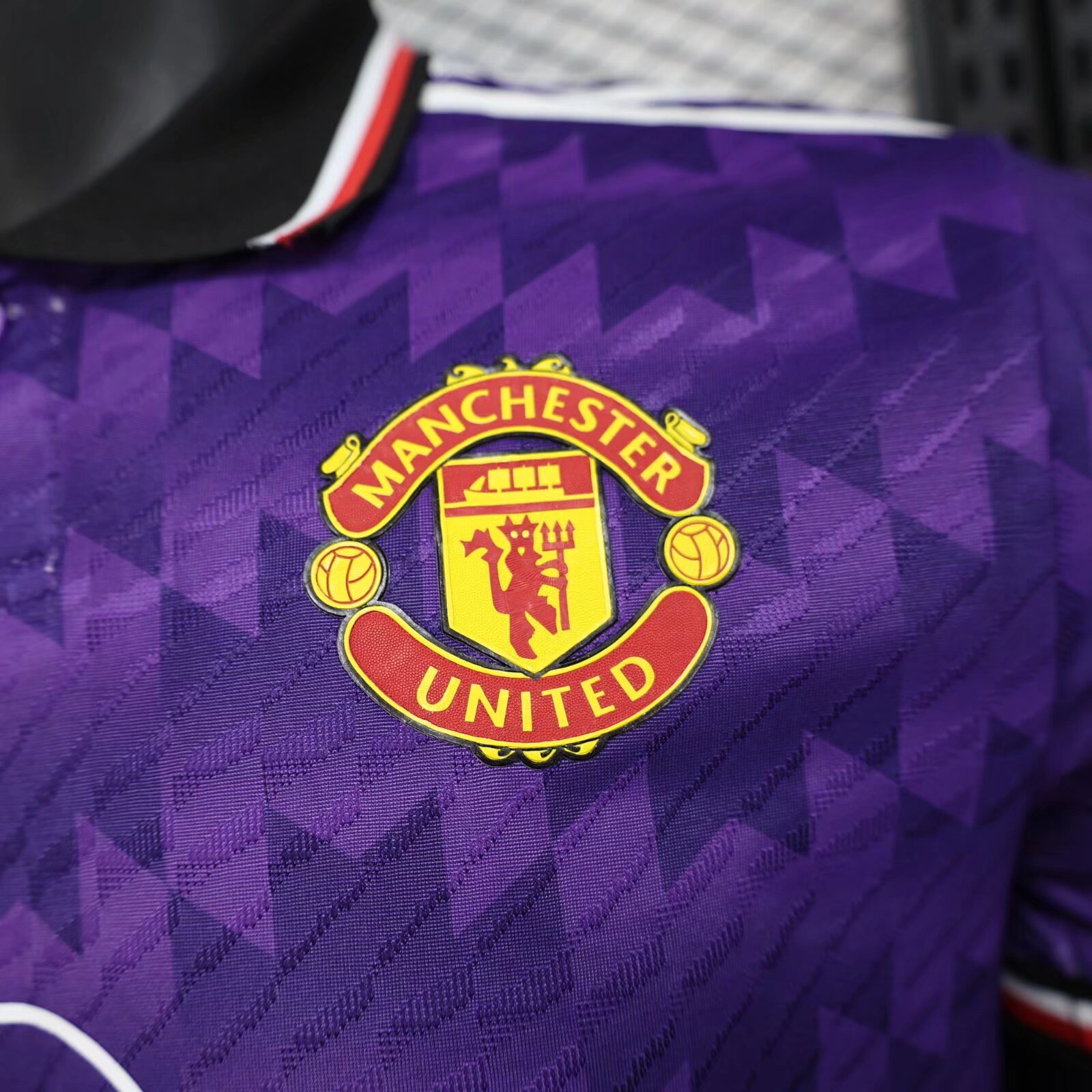 2024/2025 Manchester United Purple Football Jersey For Player Version