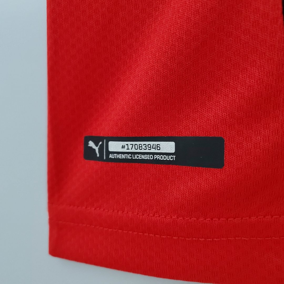 2021/2022 AC Milan Home Football Shirt
