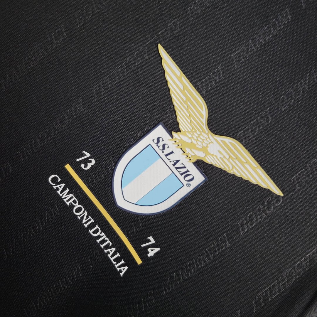 2024/2025 Lazio 50Th Anniversary Champion Edition Black Football Shirt( Fans Edition )