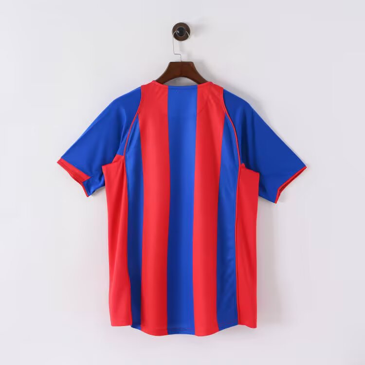2004/2005 Retro Barcelona Home Football Shirt