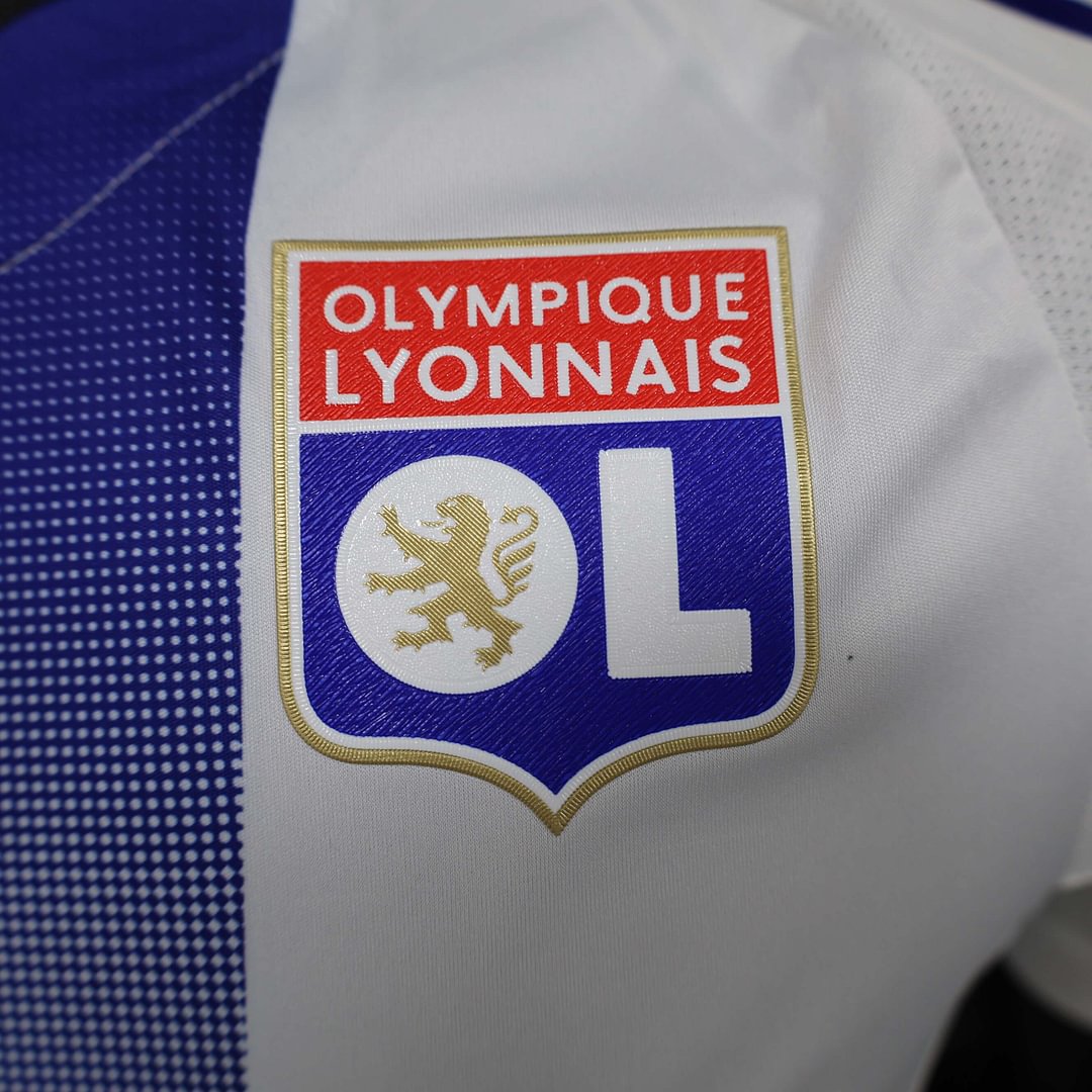 2024/2025 Lyonnais Home Football Shirt( Player Version)