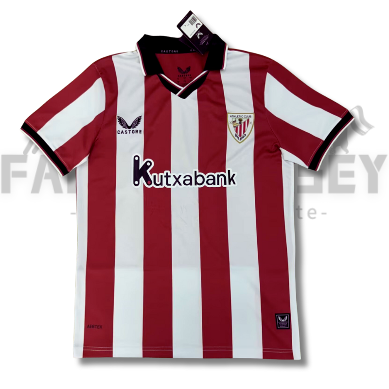 25/26 Athletic Bilbao Home Football Shirt( Fans Edition )