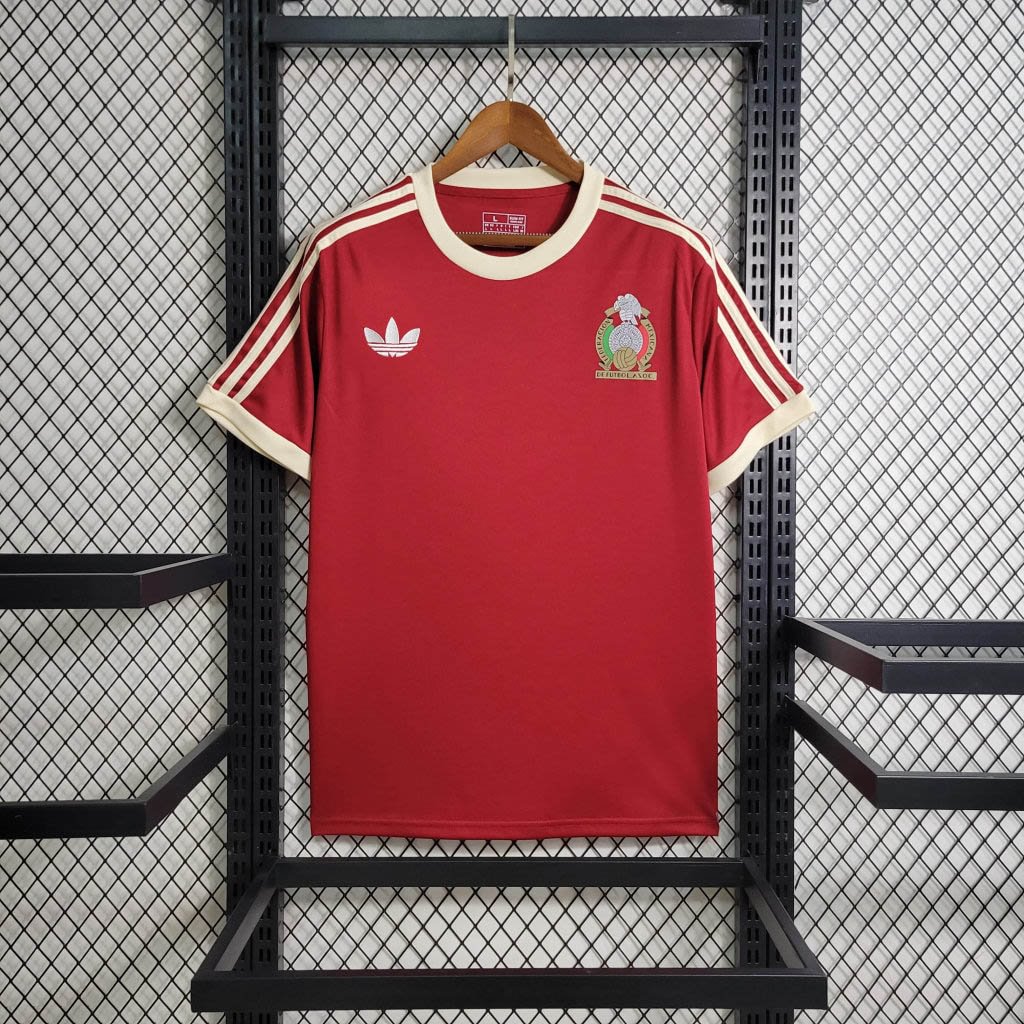 2023 Mexico Red Football Shirt
