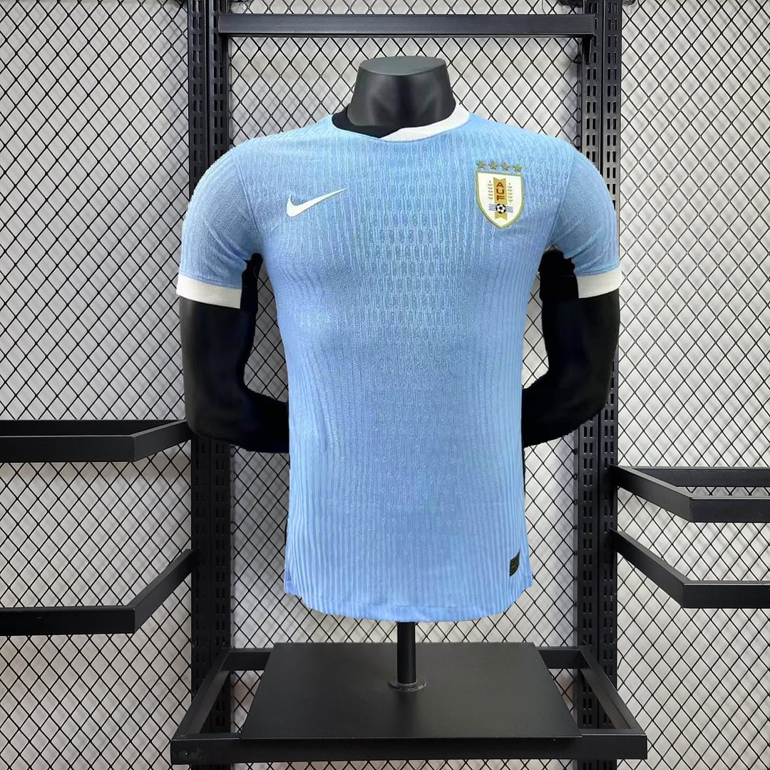 2024/2025 Player Version Uruguay Home Football Shirt