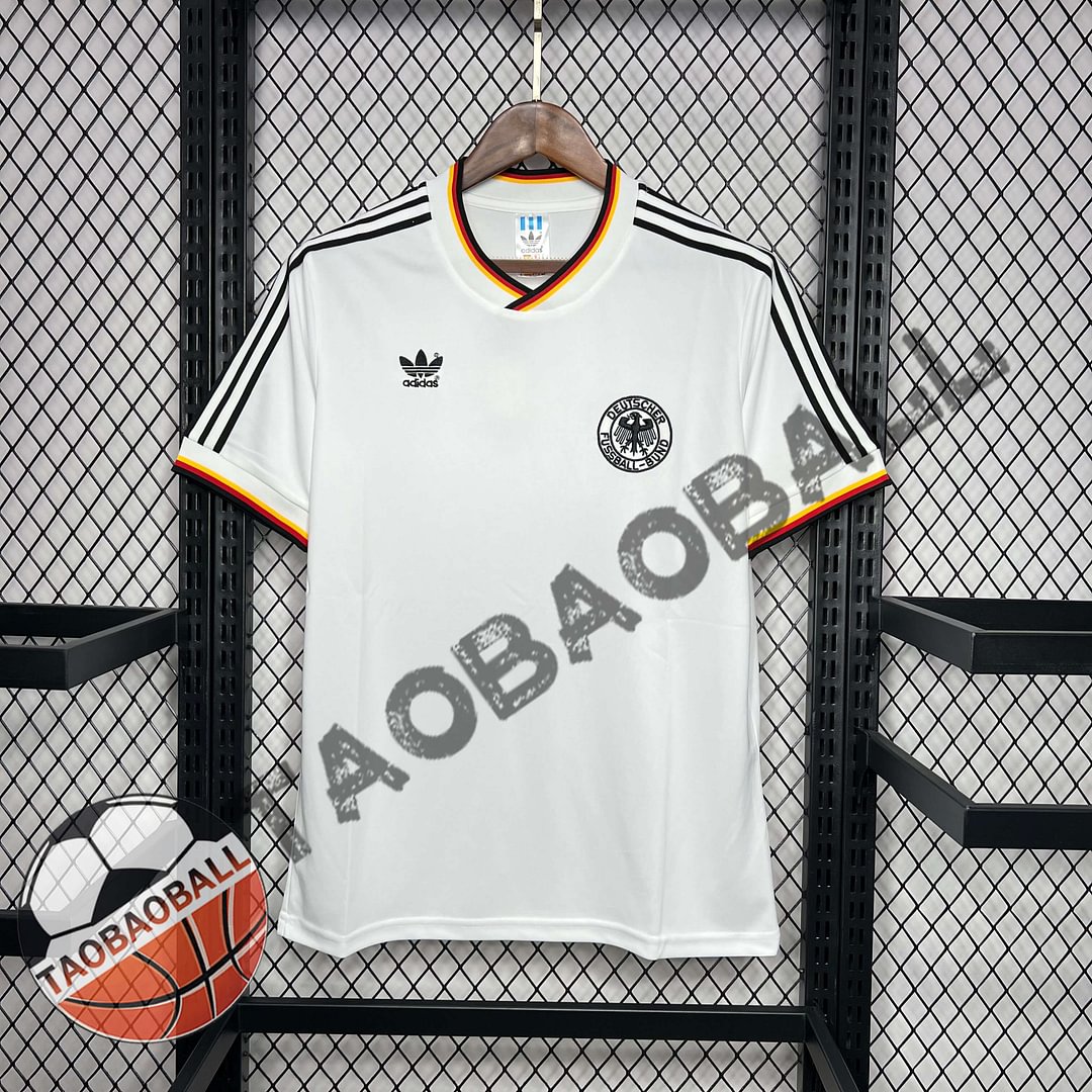 1986 Germany Retro Home Football Shirt( Fans Edition )