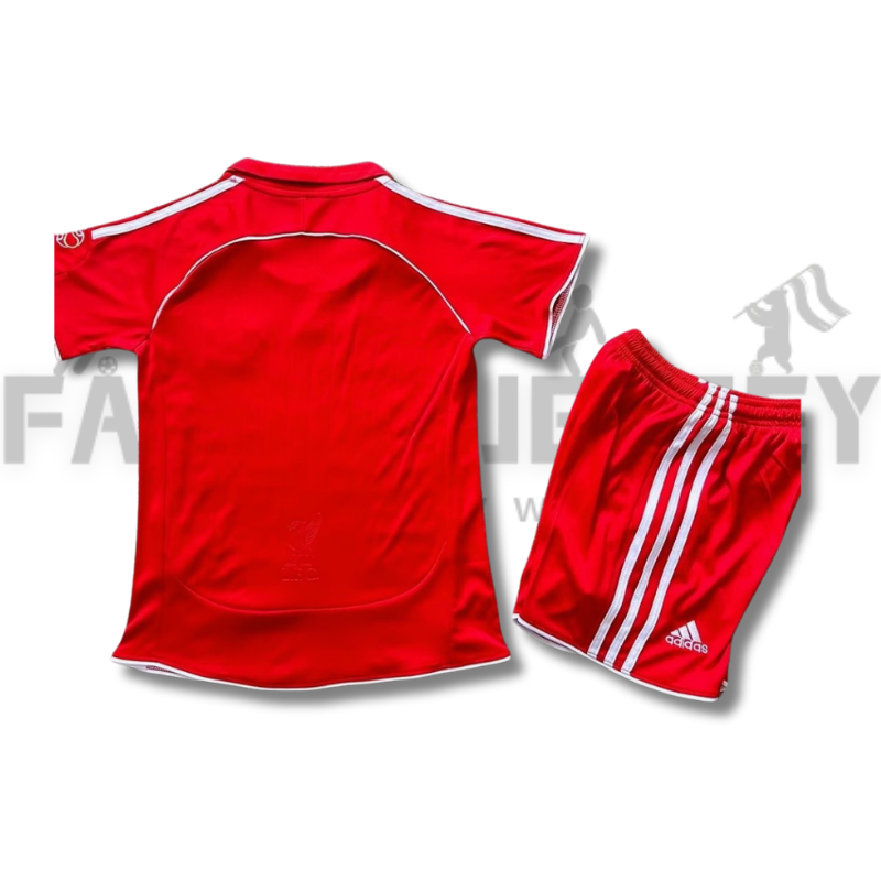 2006/2007 Retro Liverpool Home Football Shirt Kids Size