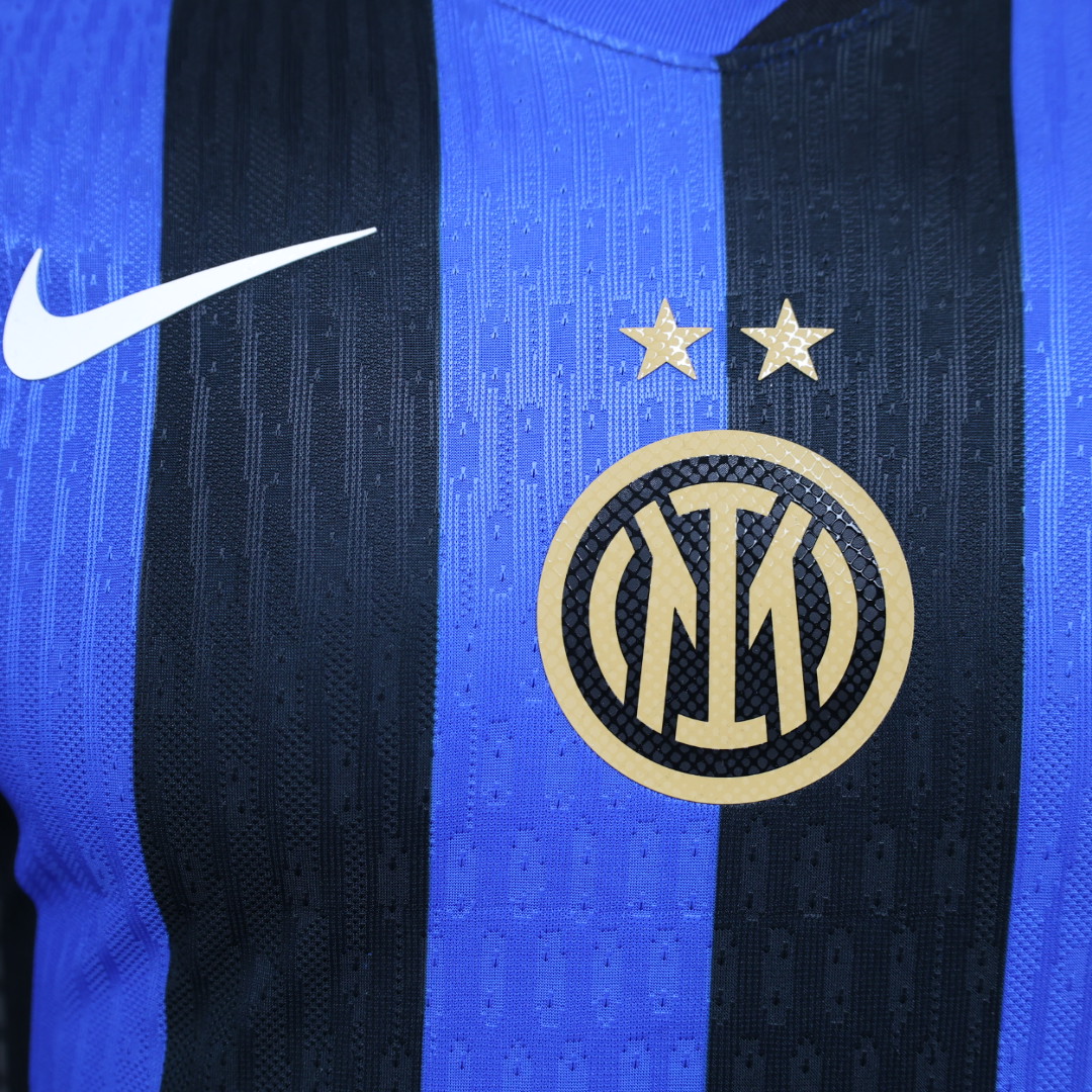 2024/2025 Player Edition Inter Home Advertising Edition Football Jersey