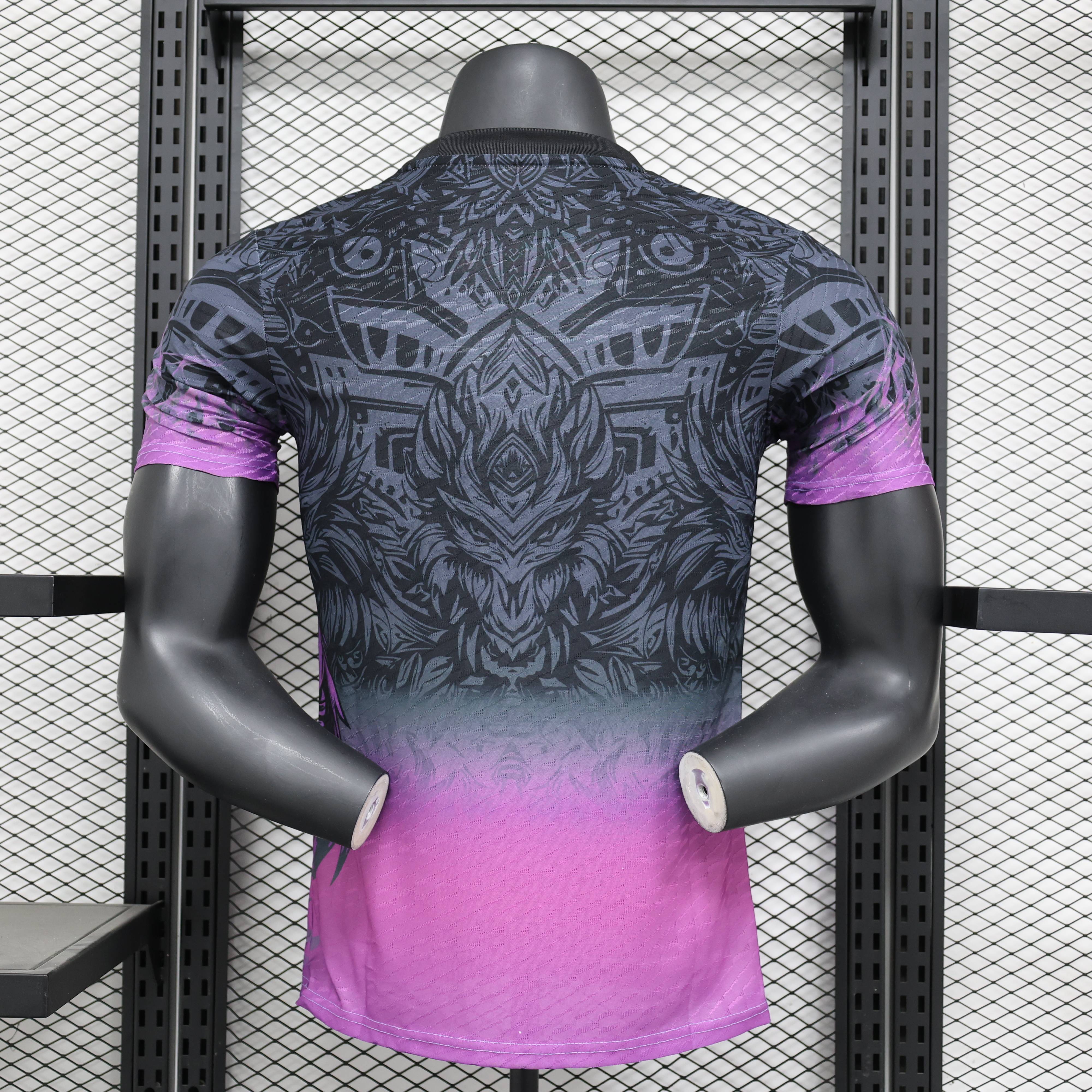 2024/2025 Liverpool Black & Purple Special Edition Football Jersey(Player Edition)