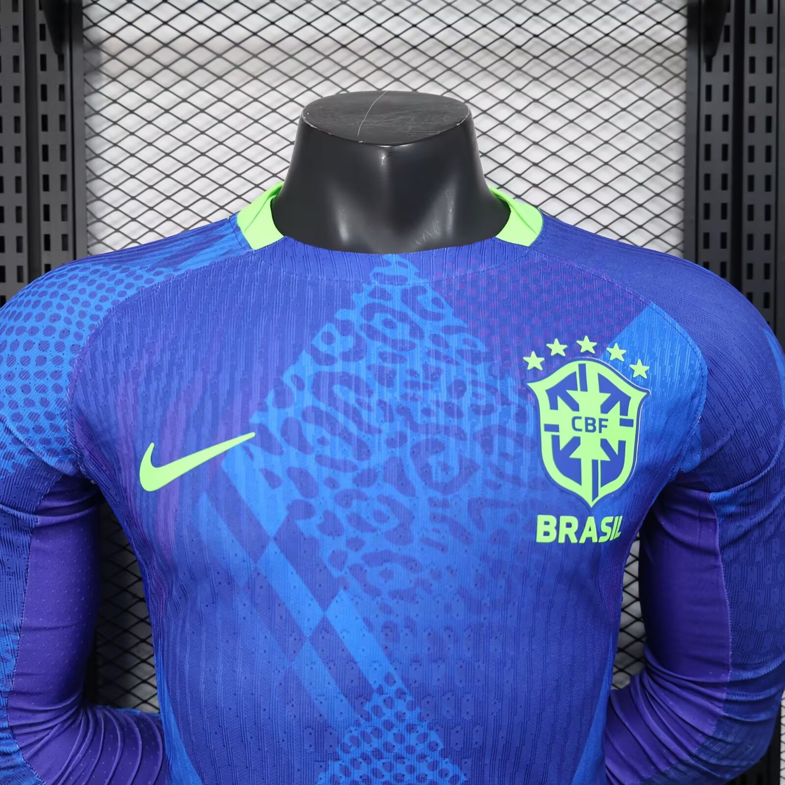 2025/2026 Brazil Away Long Sleeves Football Shirt( Players Edition)