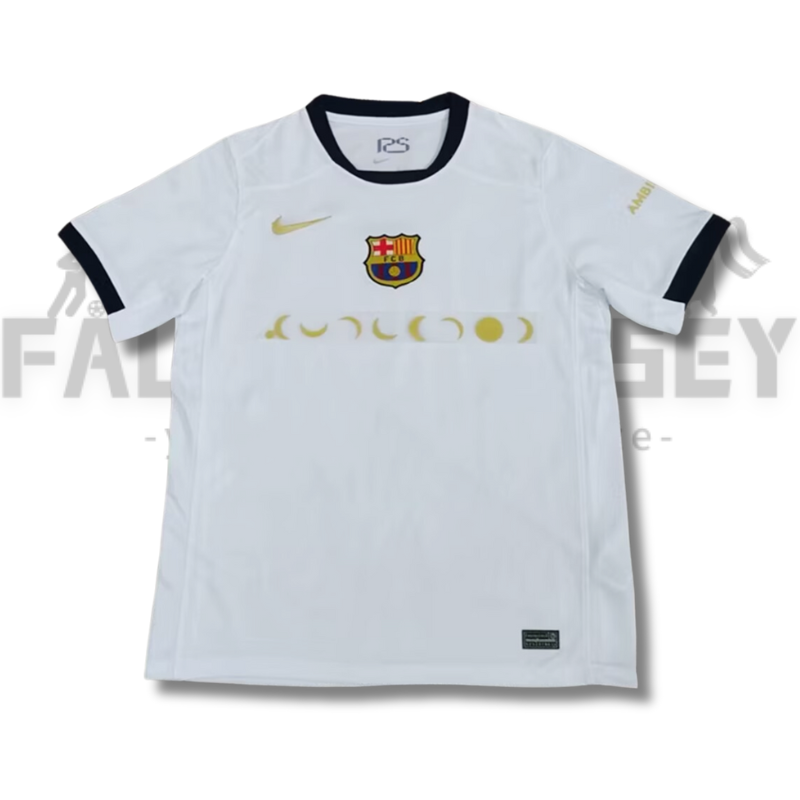 24/25 Barcelona White Coldplay Jersey(Fans version)