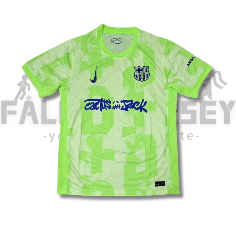 2024/2025 Limited Edition FC Barcelona x Travis Scott Men’s 2th Away Football Jersey( Fans Edition )