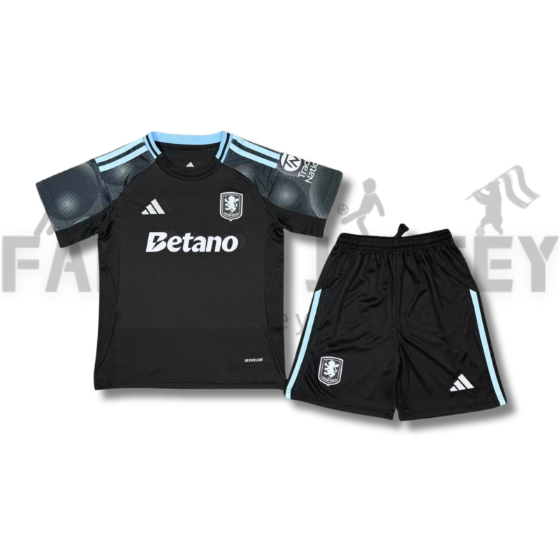 2025/2026 Aston Villa Away Football Jersey(For Kids)