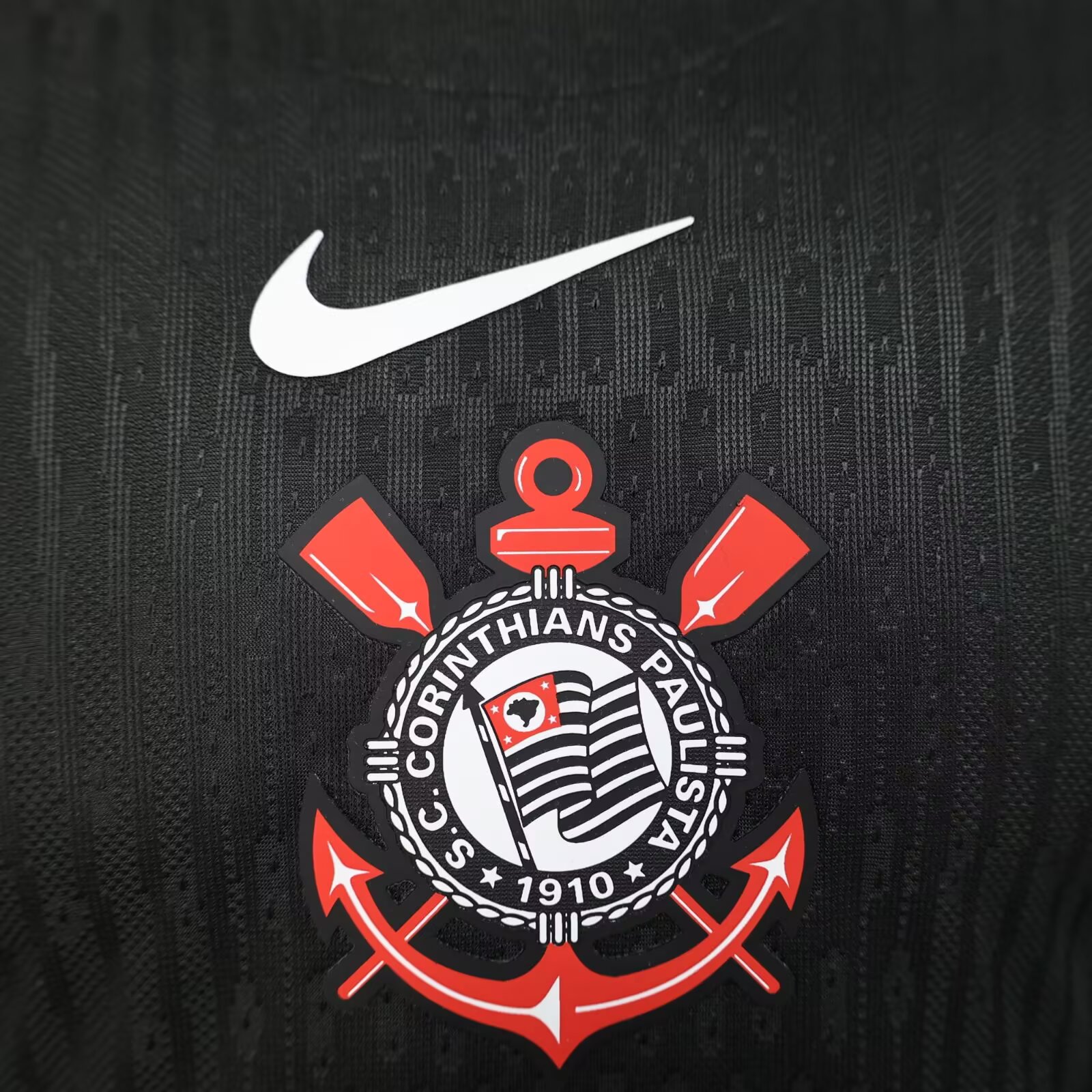 2025/2026 Corinthians Away Long sleeve Football Jersey(Player Version)