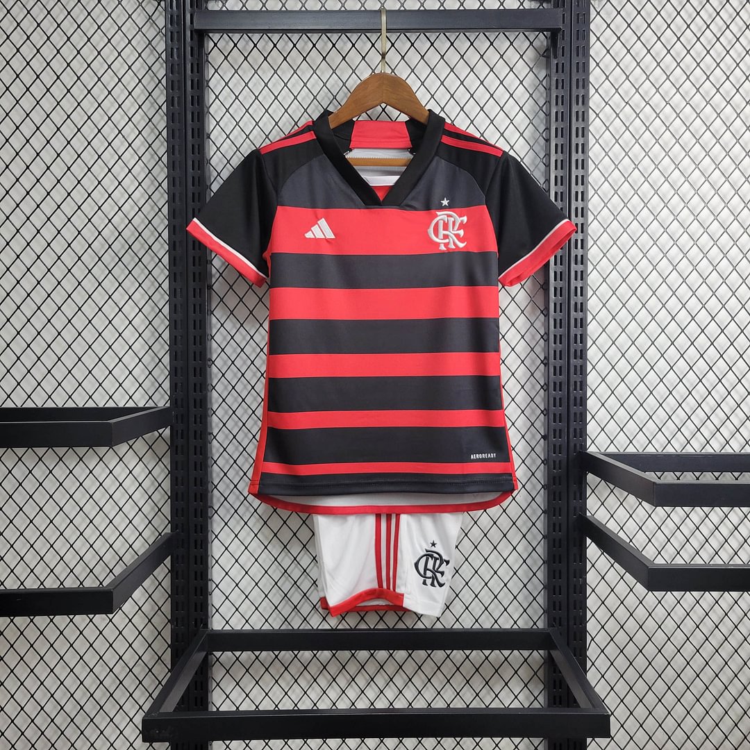 2024/2025 Flamengo Home Football Shirt (Kids Size)