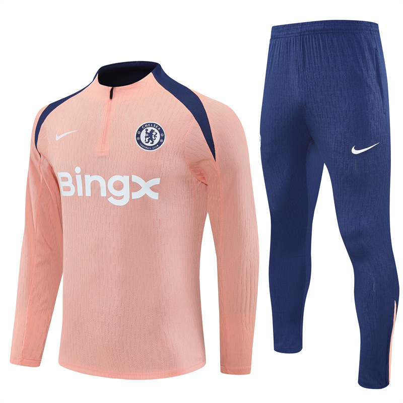 2025/2026 Chelsea Light Pink Training Set Football Suit