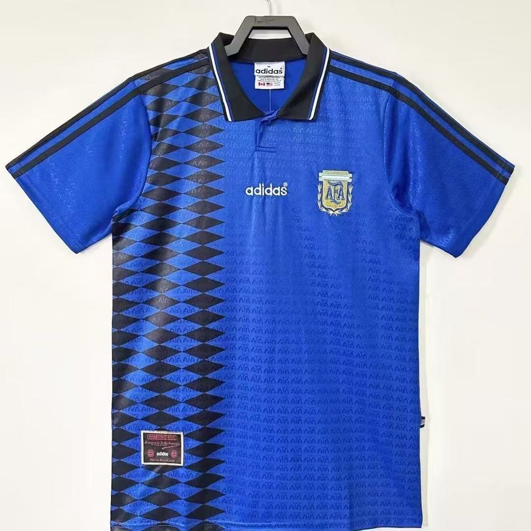 1994 Retro Argentina Away Football Shirt