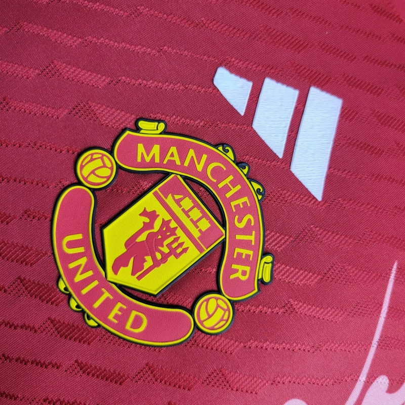 2024/2025 Manchester United Red Special Edition Football Shirt For Player Version