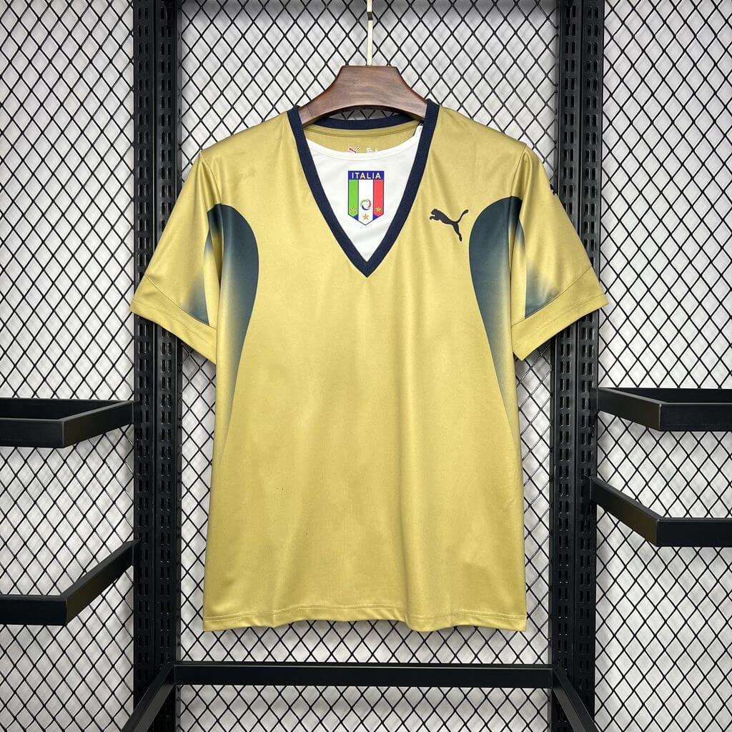 2006 Retro Italy Goalkeeper Football Shirt( Fans Edition )