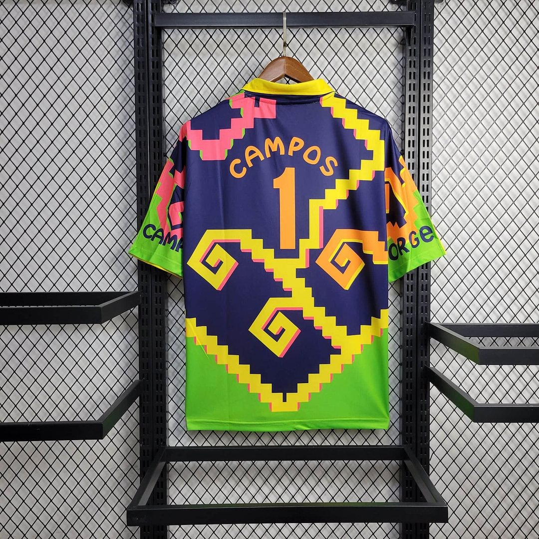 1995 Retro Mexico Goalkeeper Football Shirt