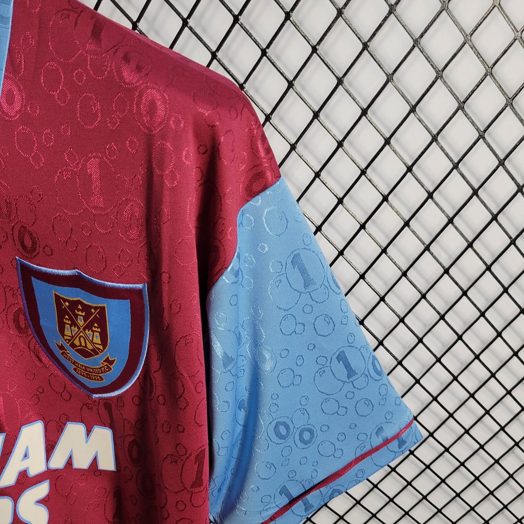 1995/1997 Retro West Ham United Home Football Shirt( Fans Edition )