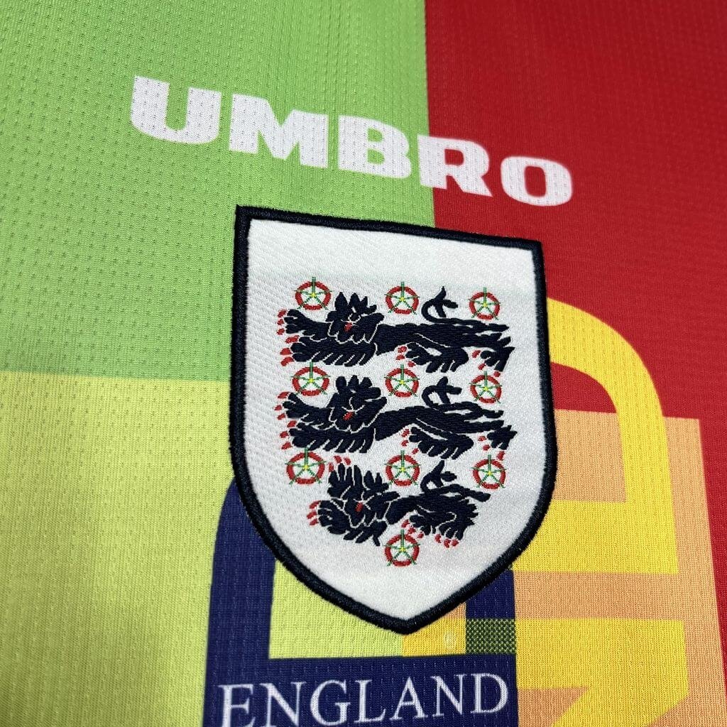 1995/1996 Retro Long Sleeve England Goalkeeper Football Shirt