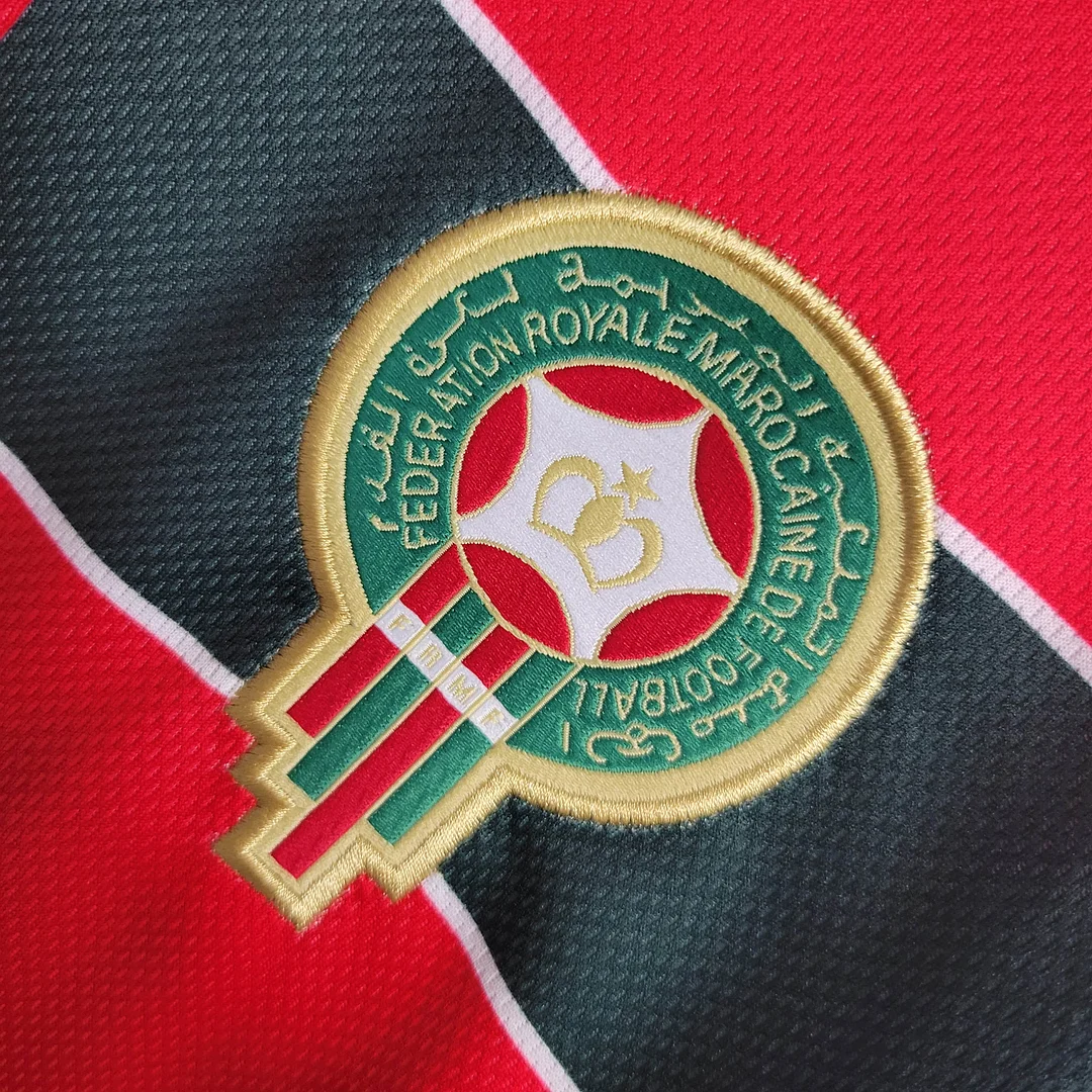 1998 Retro Long Sleeve Morocco Third Away Football Shirt( Fans Edition )