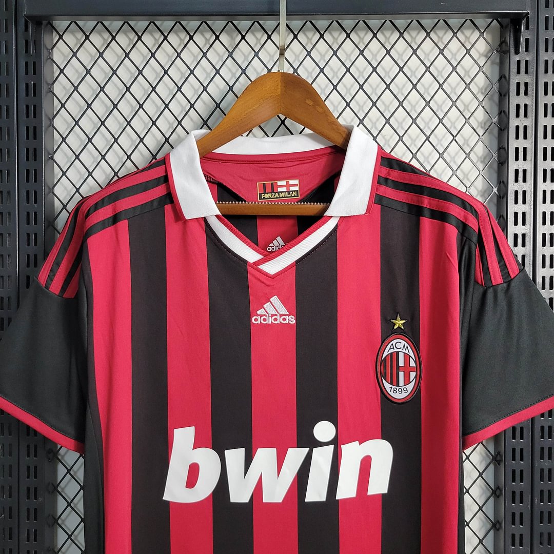 2009/2010 Retro AC Milan Home Football Shirt 1