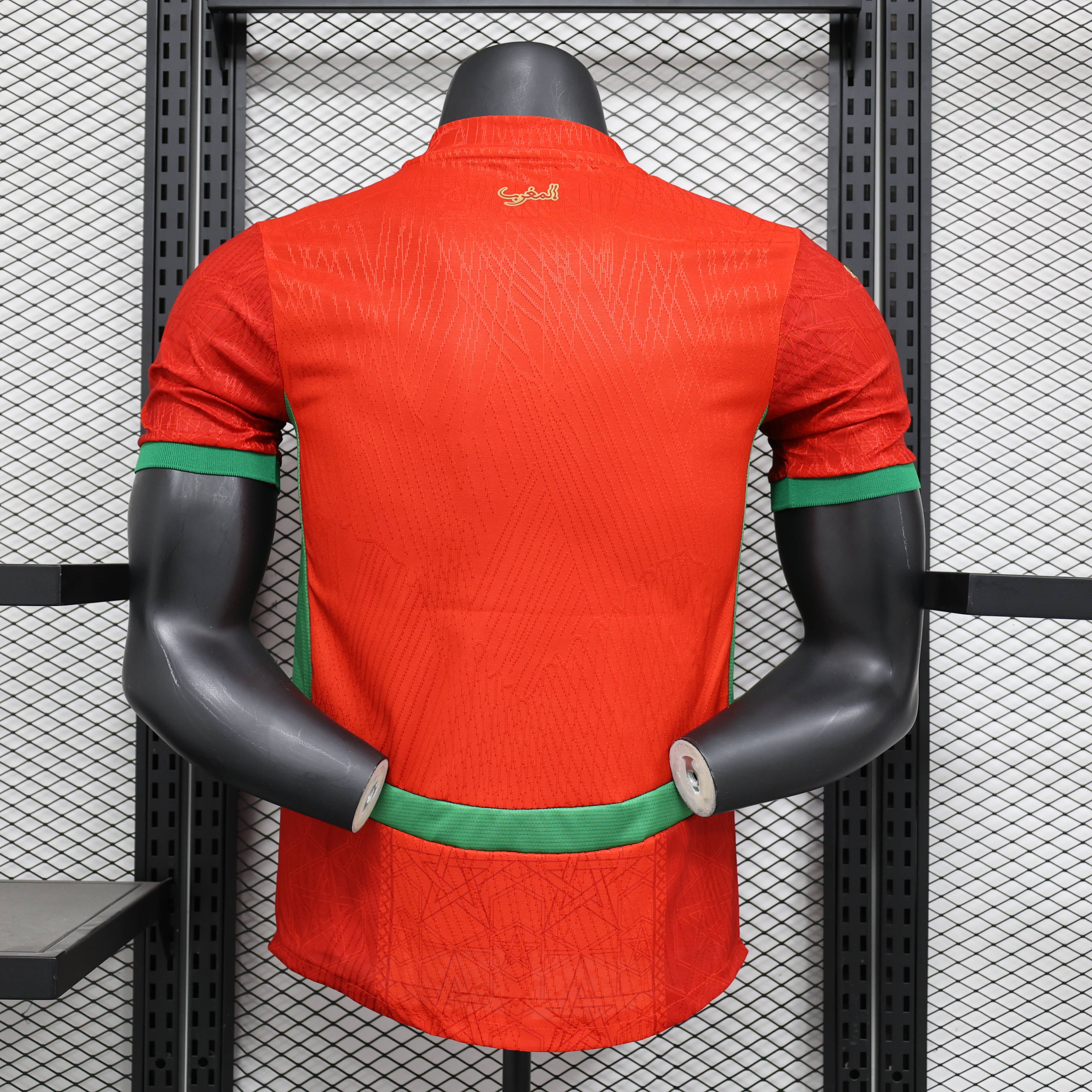 2024/2025 Morocco Home Football Jersey(Players Edition )