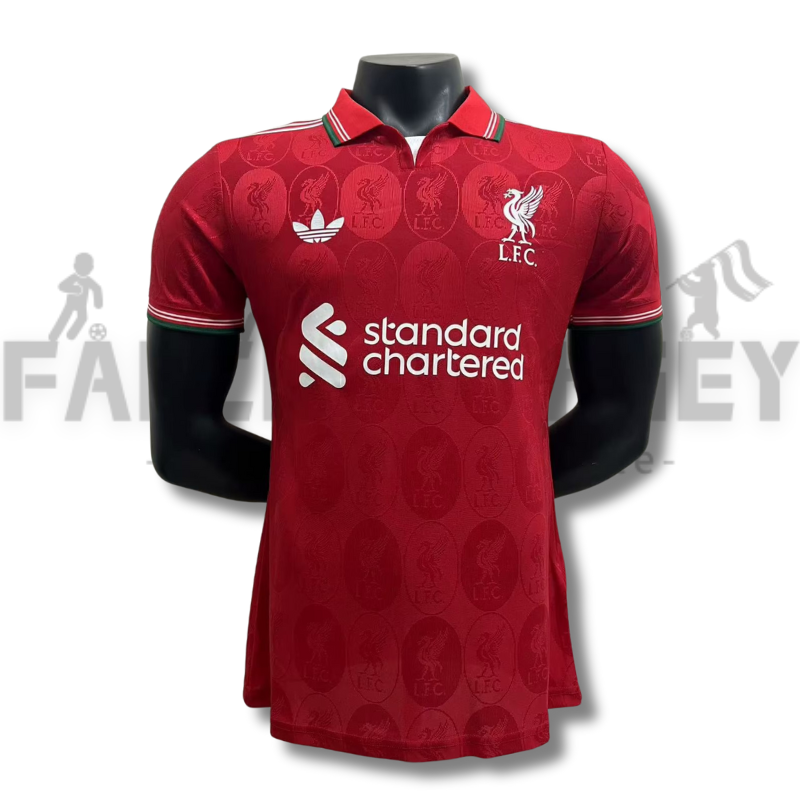2025/2026 Liverpool Red Special Edition Jersey(Player version)