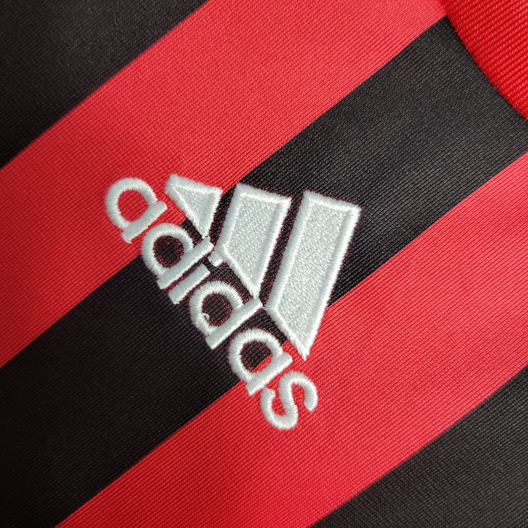 2007/2008 AC Milan Retro Long Sleeve Home Football Shirt