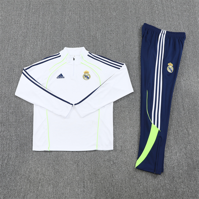 2025/2026 Real Madrid Long Zipped Jacket Training Suit