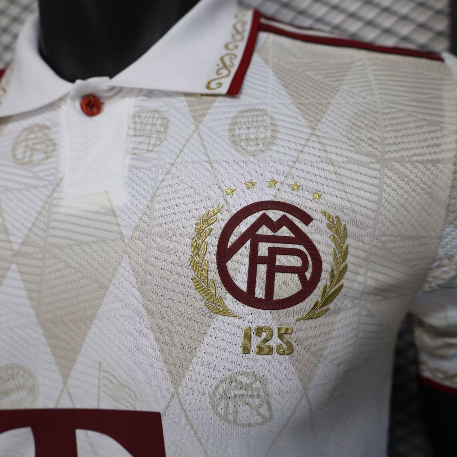 2025/2026 Bayern 125th Anniversary Jersey(Player Version)