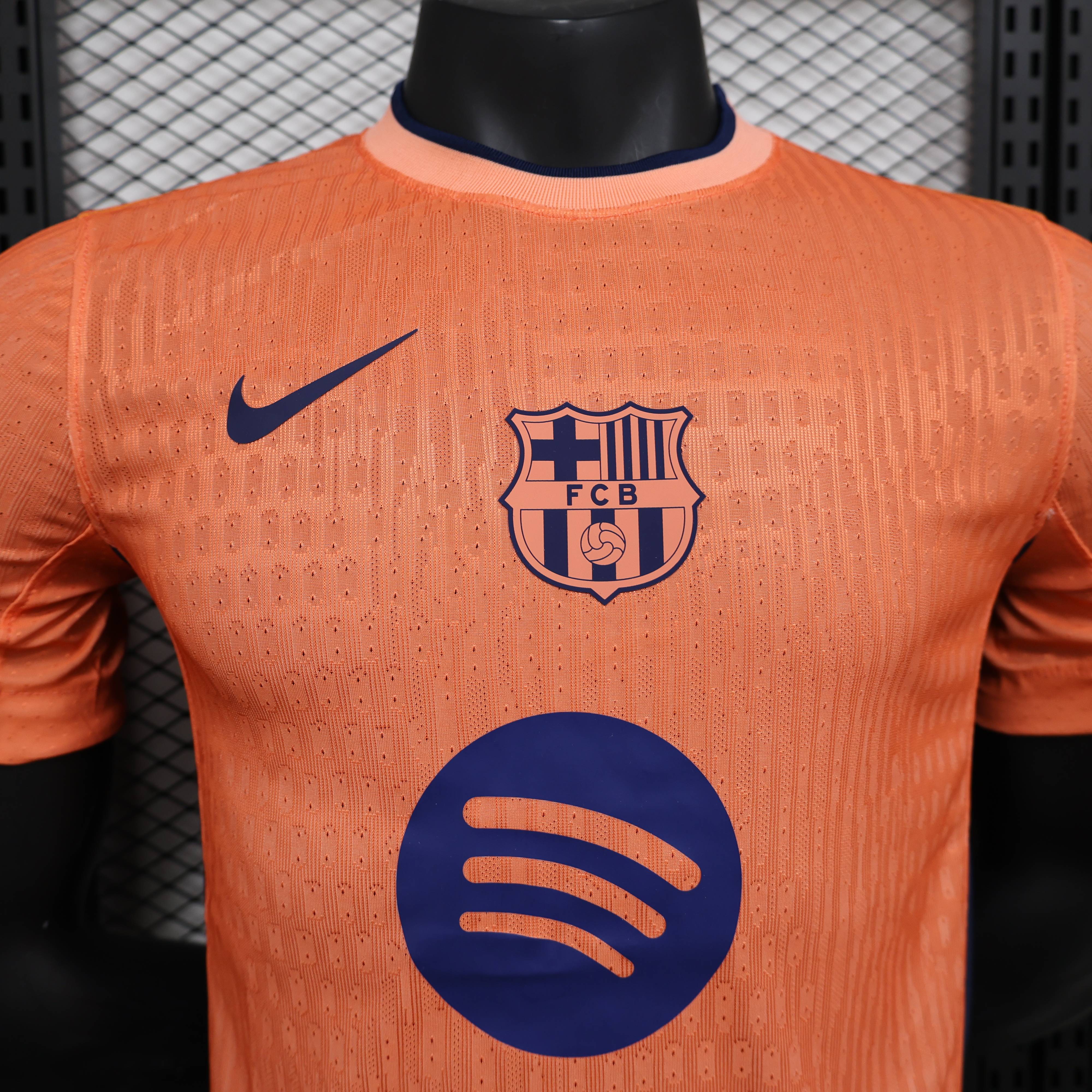 24/25 Barcelona Orange Special Jersey(Player Edition )