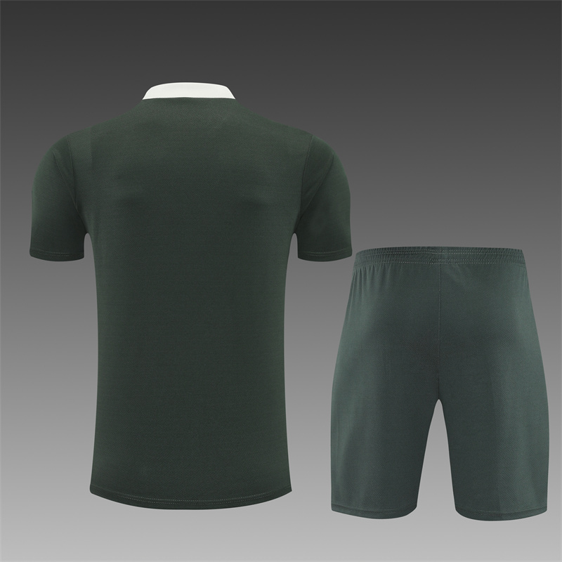 2025/2026 Chelsea Army Green Training Set Football Suit