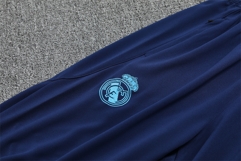 20255/2026 Real Madrid Long Zipped Jacket Training Suit