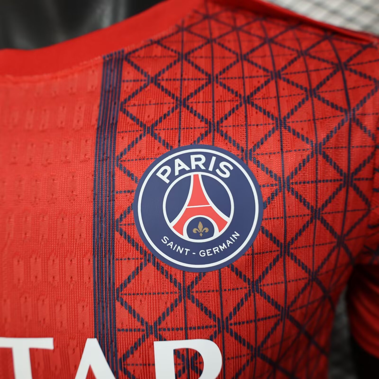 25/26 Paris pre match training red Jersey( Player Edition )