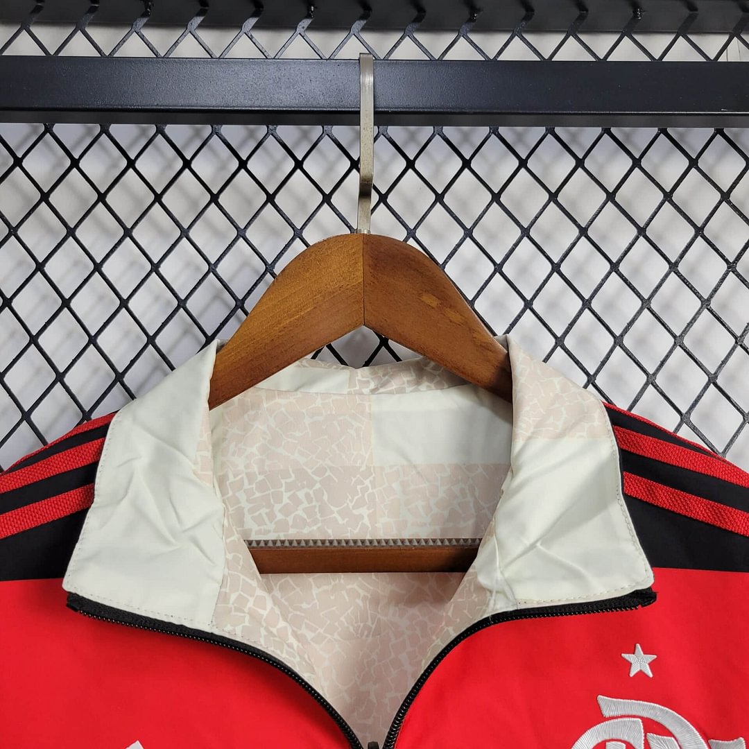 2024/2025 Flamengo (red-white) Reversible Windbreaker Football Shirt