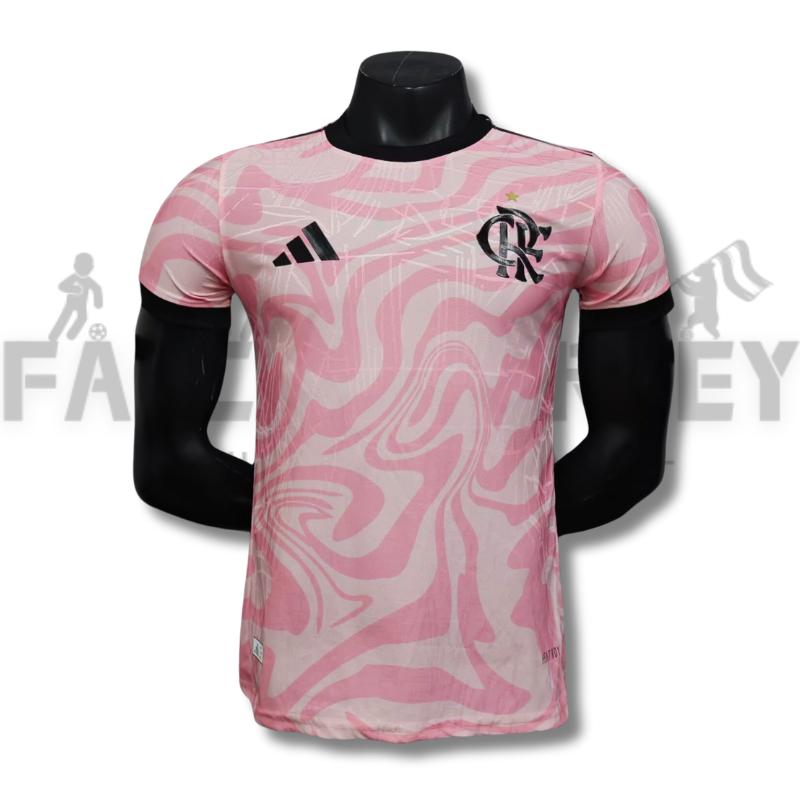 2025/2026 Flamengo Pink Special Edition Jersey (Player Version)
